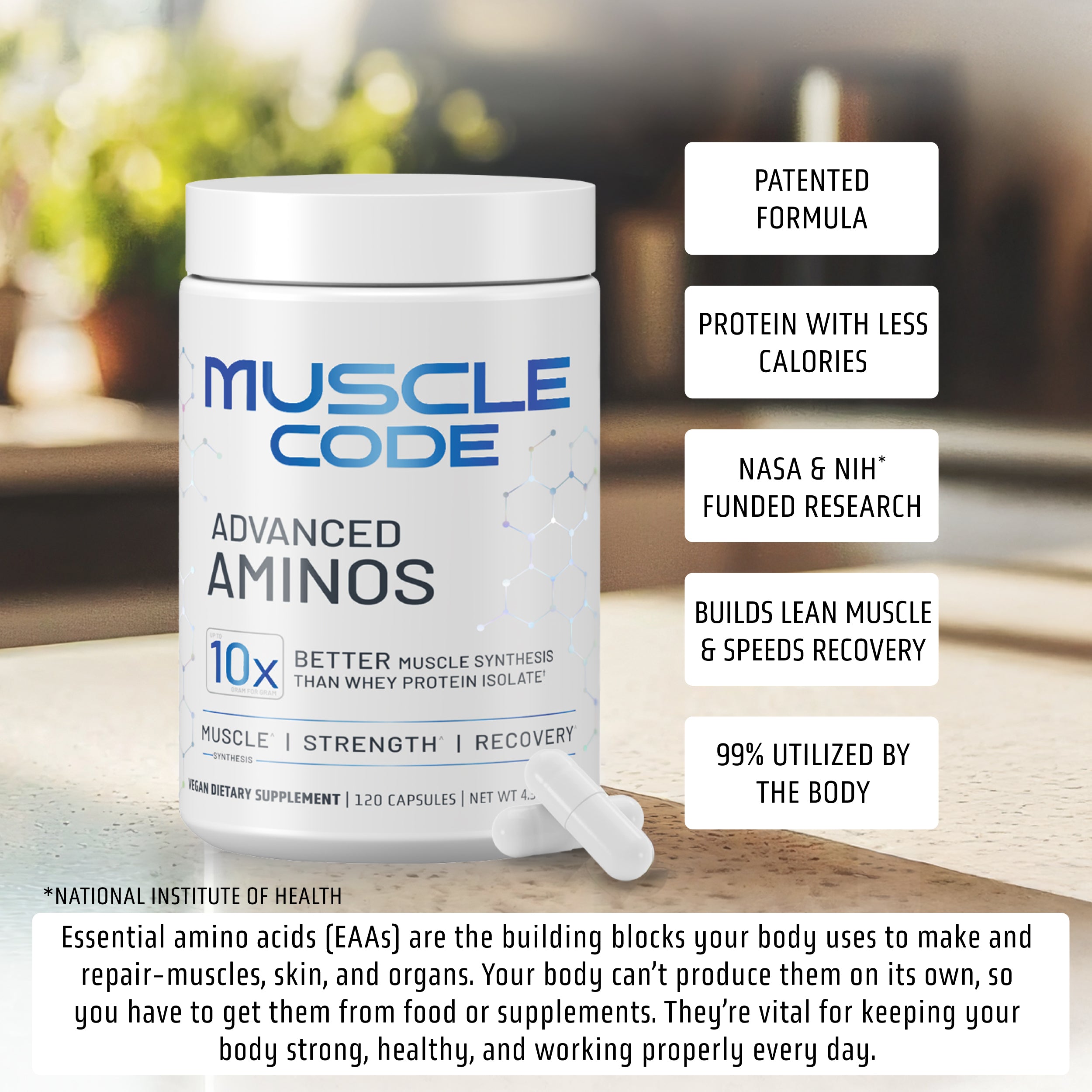 Muscle Code Amino Capsules – Nautilus